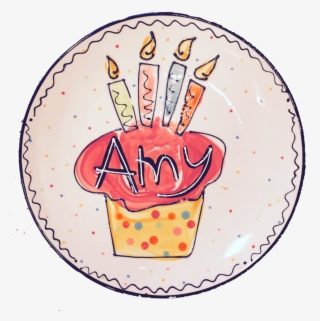 Birthday Cupcake - Ceramic