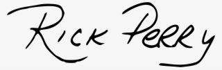 Open - Rick Perry Signature