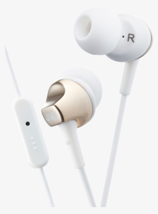 Inner Ear Headphone/ White-gold Jvc Hafr325ne