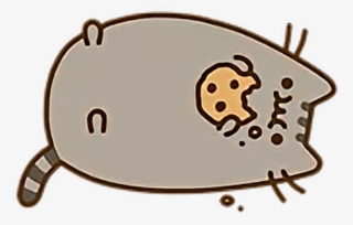Pusheen With A Cookie
