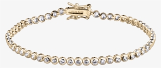 More From Genevive Royal Inspired Holiday Jewelry - 10k White & Yellow Gold Bracelet Diamond