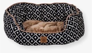Ikat Day Dreamer Dog Bed Medium Navy - Precision Pet Snoozzy Ikat Ease Daydreamer Pet Bed,