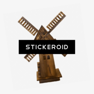 Wooden Windmill - Piersurplus Dutch Windmill