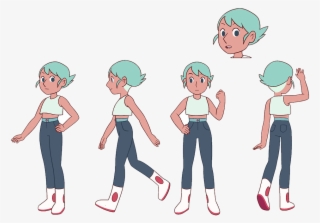 Bee And Puppycat Cass Pose - Model Sheets Steven Universe