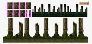 Aquí Nuevamente Snes Cuenta Con Aspectos Y Detalles - Mortal Kombat 2 Forest