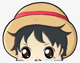 One Piece Luffy Peeking