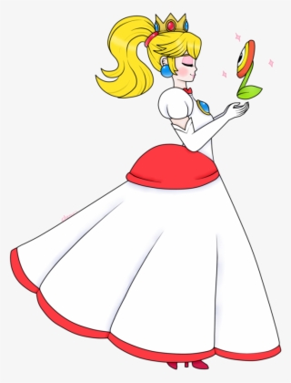 This Is Super Princess Rosalina, I Thought That,´spp - Princess Peach Fire Flower