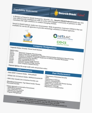 Get Our Capability Statement - Online Advertising