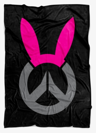 Va Bunny Logo Fleece Blanket