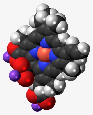 Chlorophyllin Sodium 3d Spacefill - Chlorophyllin