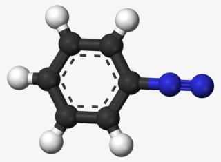 Benzenediazonium 3d Balls - Molecule