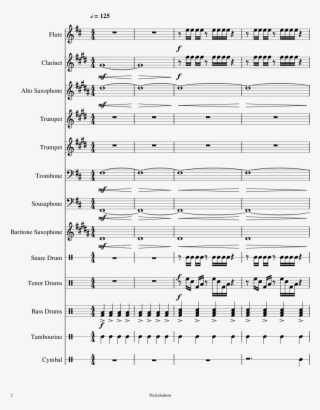 Jellyfish Jam Sheet Music Composed By Brad Carow 2 - Jellyfish Jam Flute Sheet Music