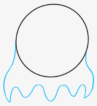 How To Draw Jellyfish - Circle
