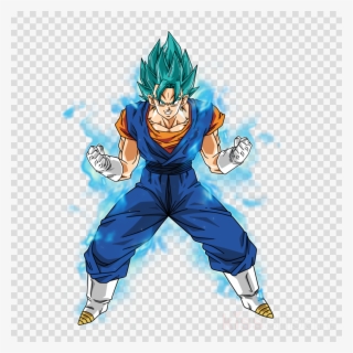 Vegetto Super Saiyan Blue Png Clipart Vegeta Goku Krillin - Dragon Ball Z Super Saiya Vector