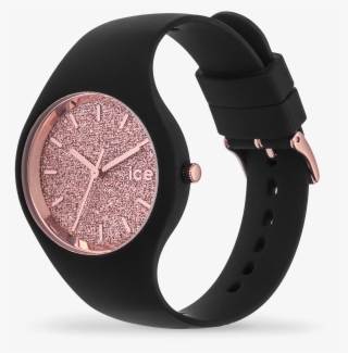 Ice Glitter - Black Rose-gold