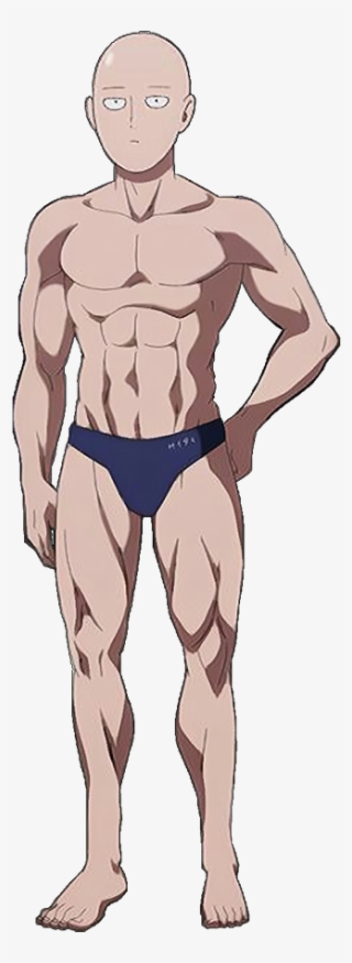 Saitama Anime One Punch Man - Transparent Background Saitama