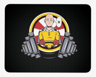 One Punch Saitama Ok Mouse Pad - Saitama Gym