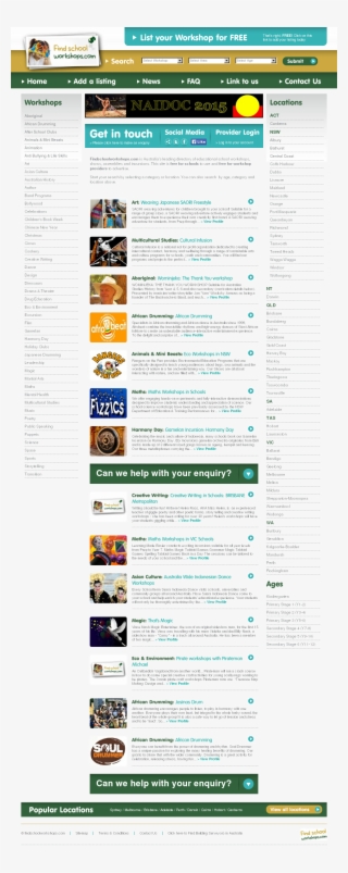 Find School Workshops Competitors, Revenue And Employees