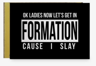 Quadro Beyonce Formation - Dies Natalis 54