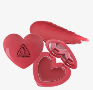 3ce Heart Pot Lip - 3 Concept Eyes Blush Cushion (6 Colors) Coral