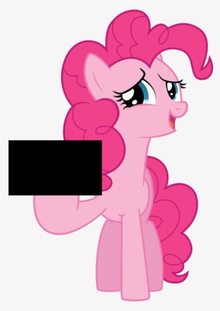 Censored, Edit, Implying, Middle Finger, Pinkie Pie, - Pinkie Pie With Fingers