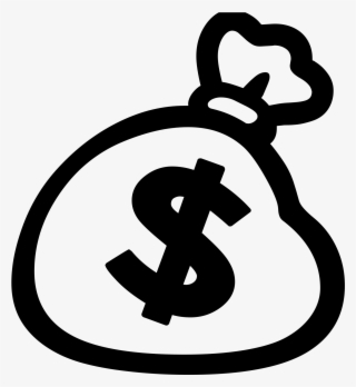 Open - Money Bag Clipart Png