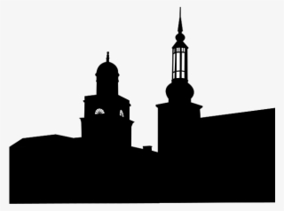 Witten Johanniskirche Rathausturm Silhouette - Silhouette