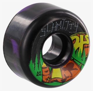 Oj Camp Schmitty Keyframe 54mm 87a Purple Swirl - Skateboard Wheel