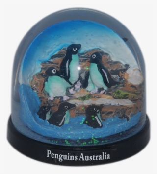 Polystone Figure Large Penguin Water Ball - Yoda