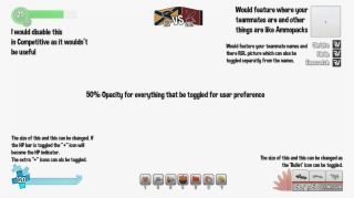 Suggestions Competitive Hud Concept - Health