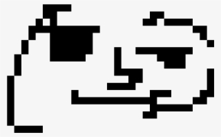 Lenny Face - Minecraft Pac Man Pixel Art