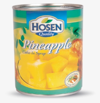 Hosen Pineapple Cubes In Syrup - Hosen Pineapple Slices In Syrup