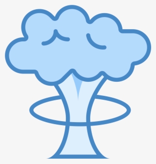 Grzyb Atomowy Icon - Mushroom Cloud