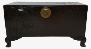 Chinese Carved Blanket Chest - Coffee Table