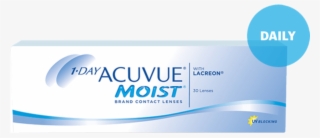 1 Day Acuvue Moist, 30/box Acuvue® Sin Chew Optics