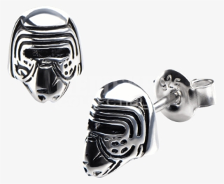 Force Awakens Kylo Ren Sterling Silver 3d Stud Earrings - Star Wars: The Force Awakens