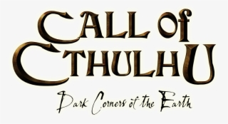 Call Of Cthulhu - Call Of Cthulhu The Official Videogame Logo
