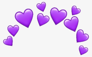 Blue Heart Crown Transparent