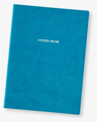 Blue Super Mom Journal - Paper