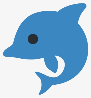 Open - Dolphin Emoji