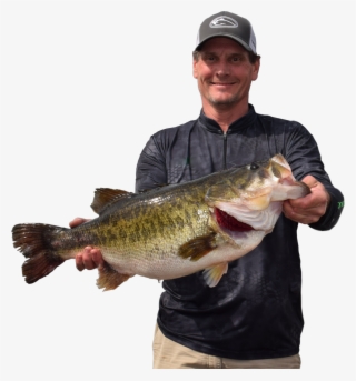Angler Larry Mosby With His - Texas