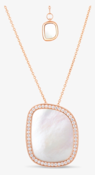 Roberto Coin Small Pendant With Mother Of Pearl And