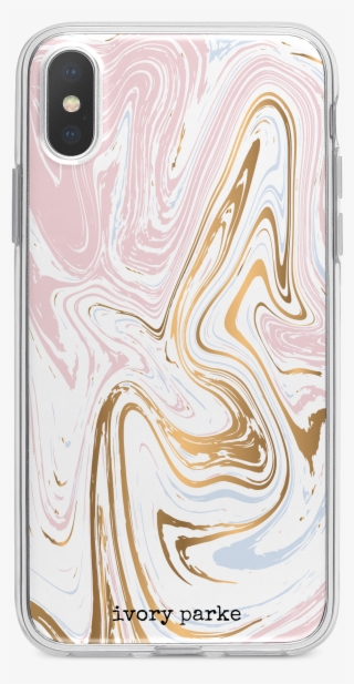 Dripping Gold Marble Iphone Case - Iphone X