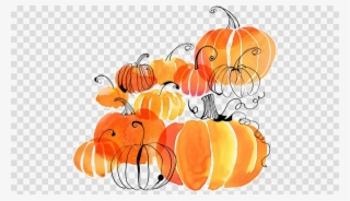 Watercolor Pumpkin Clipart Great Pumpkin Watercolor - Pumpkin Watercolor Paintings