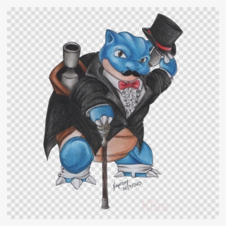 Awesome Blastoise Clipart Pikachu Blastoise Squirtle - Blastoise With A Mustache