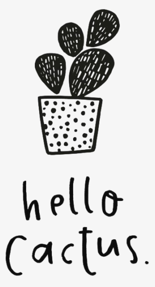 Cactus Png Transparent Image - Hello Cactus
