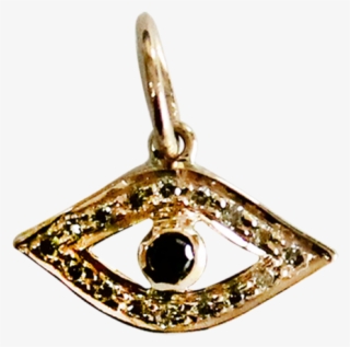 Evil Eye Gold Charm