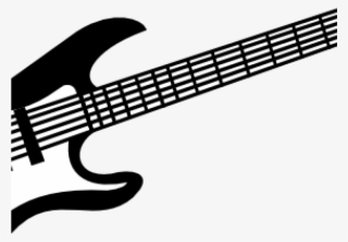 Gallery Of Grand Guitar Clipart Black And White Silhouette - Electric Guitar Clipart Png