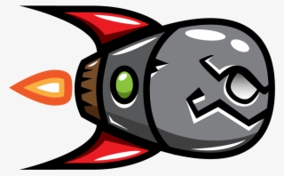 Missile Clipart Transparent - Open Game Art Bullet
