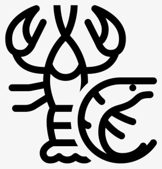 Shrimp And Lobster Icon - Shrimp